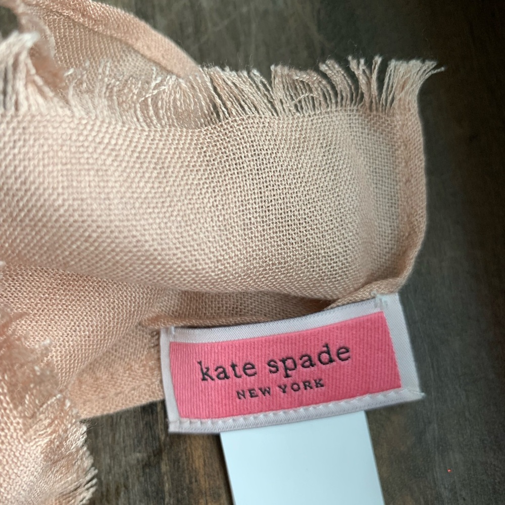 Kate Spade Beige Scarf
